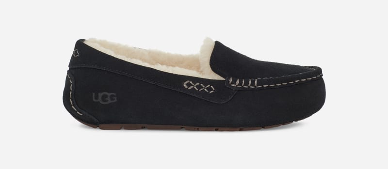 UGG® Ansley Hausschuh für Damen | UGG® EU in Black, Größe 42, Veloursleder von Ugg