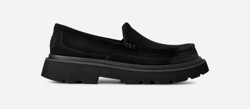 UGG® Ascot Lug für Herren in Black, Größe 41, Wildleder von Ugg