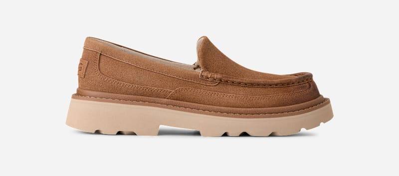 UGG® Ascot Lug für Herren in Brown, Größe 46, Veloursleder von Ugg