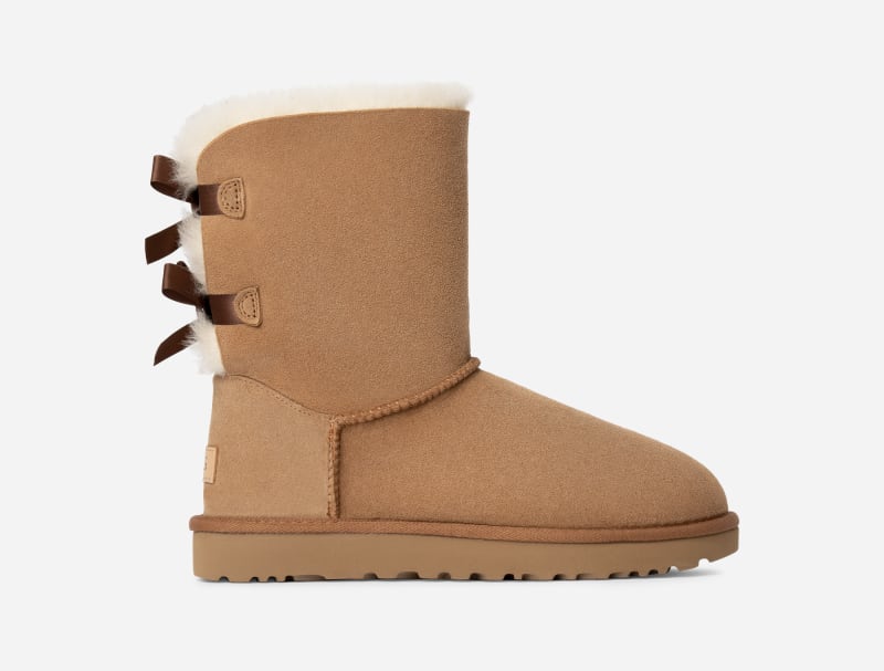 UGG® Bailey Bow II Boot für Damen | UGG® EU in Brown, Größe 37, Twinface von Ugg