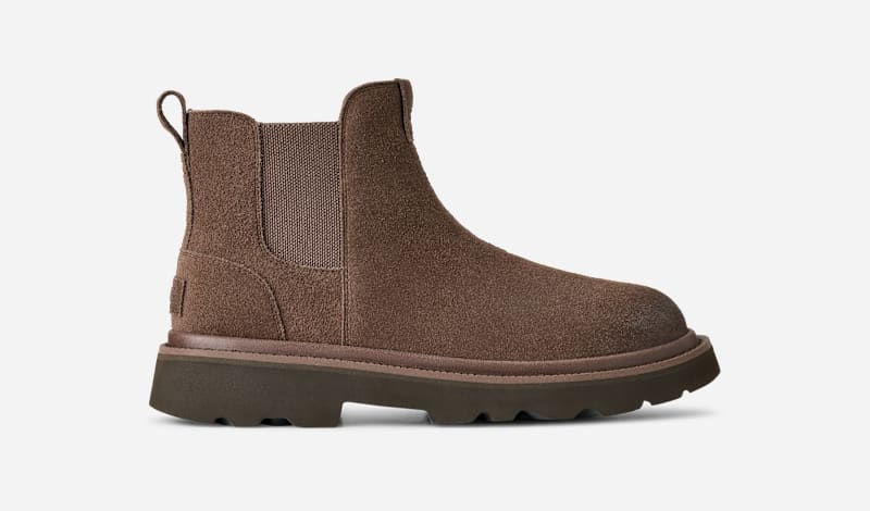 UGG® Chelsea Lug Boot für Herren in Molasses, Größe 41, Veloursleder von Ugg