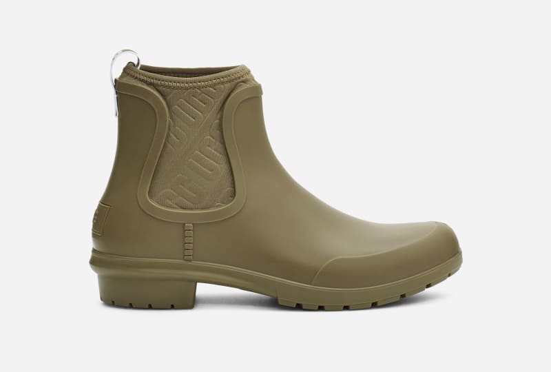 UGG® Chevonne Pullover für Damen in Green, Größe 38, Leder von Ugg