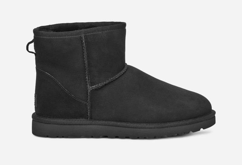 UGG® Classic Mini Boot für Herren | UGG® EU in Black, Größe 44, Schaffell von Ugg