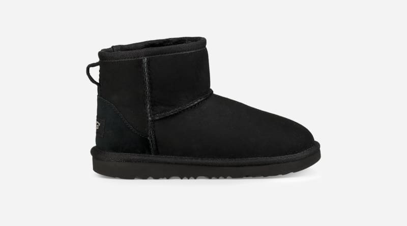 UGG® Classic Mini II Boot für Kinder | UGG® EU in Black, Größe 32.5, Twinface von Ugg