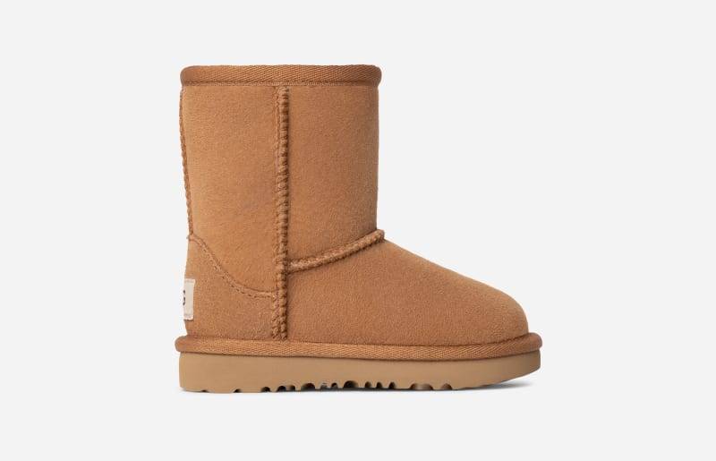 UGG® Classic Short II Boot für Kinder | UGG® EU in Brown, Größe 23.5, Twinface von Ugg