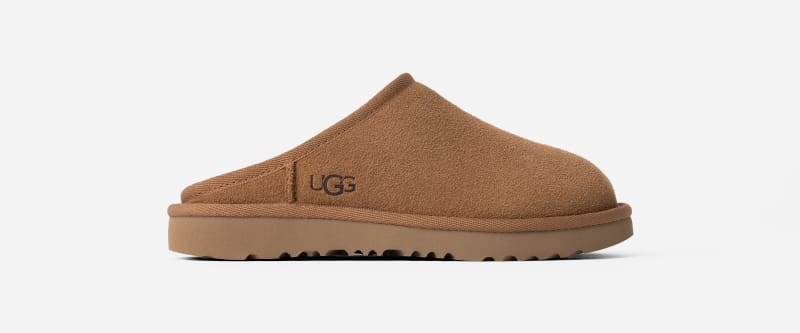 UGG® Classic Slipper für Kinder | UGG® EU in Brown, Größe 36, Veloursleder von Ugg