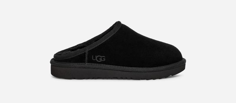 UGG® Classic Slipper für Kinder | UGG® EU in Black, Größe 31, Veloursleder von Ugg