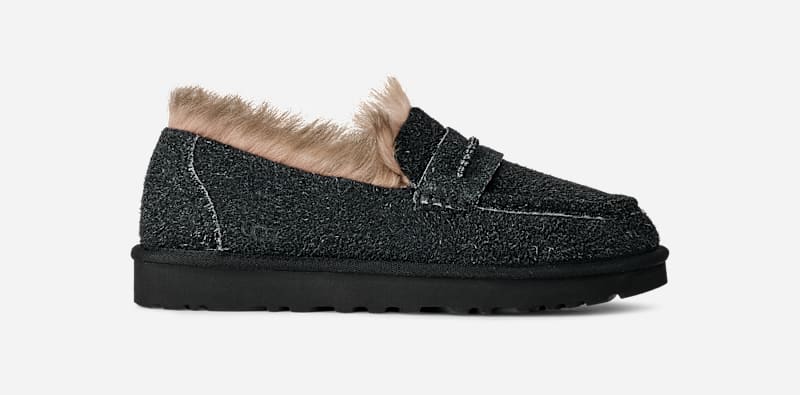 UGG® Ellis Loafer für Damen in Black, Größe 37, Wildleder von Ugg
