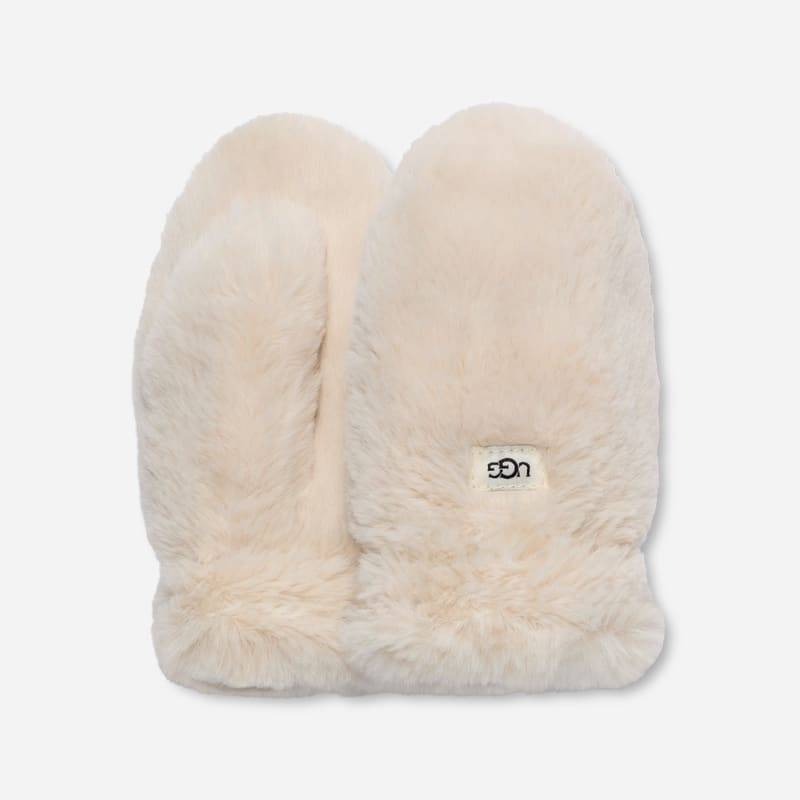 UGG® Fäustlinge aus Kunstfell für Kinder | UGG® EU in Nimbus, Größe 4/6 YRS, Polyester von Ugg