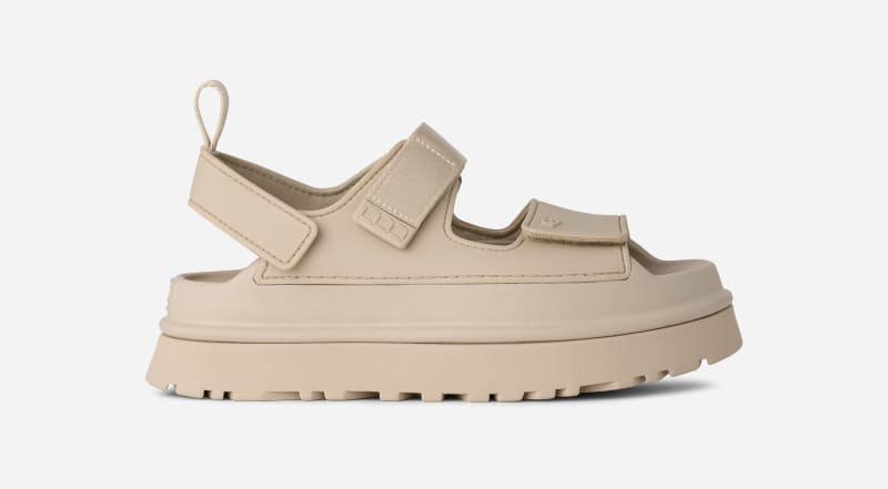 UGG® GoldenGlow Sandale für Damen | UGG® EU in Sea Salt, Größe 40, Polyester von Ugg