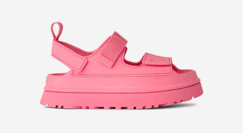UGG® GoldenGlow Sandale für Damen | UGG® EU in Tropical Pink, Größe 42, Polyester von Ugg