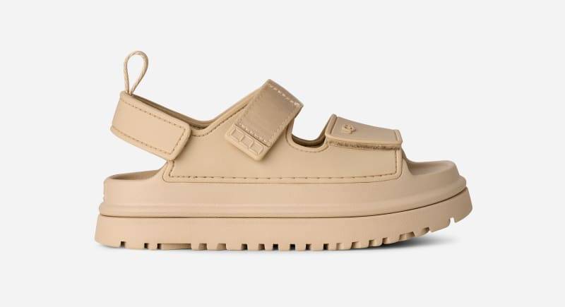 UGG® GoldenGlow Sandale für Kinder | UGG® EU in Sea Salt, Größe 27.5, Polyurethan/Textil von Ugg
