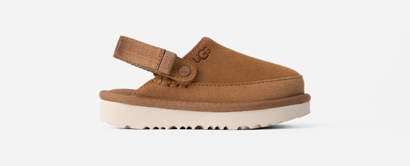 UGG® Goldenstar Clog für Kinder | UGG® EU in Brown, Größe 30, Veloursleder von Ugg