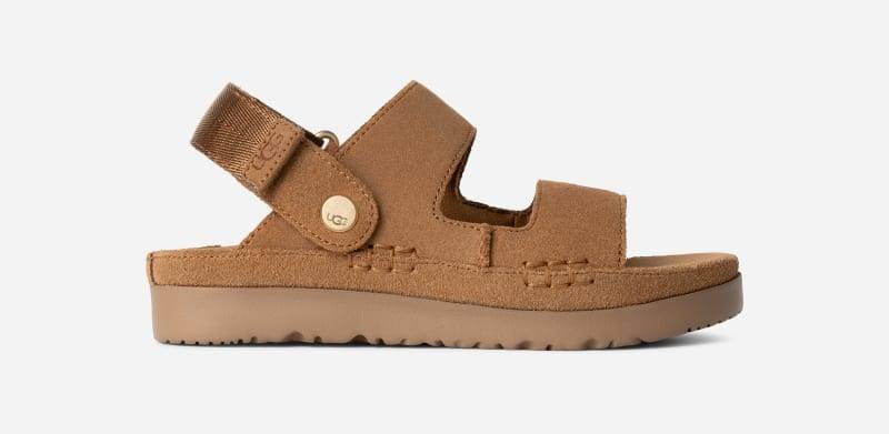 UGG® Goldenstar Glide für Kinder in Brown, Größe 31, Wildleder von Ugg