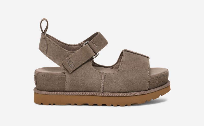 UGG® Goldenstar Hi für Damen in Smoke Plume, Größe 38, Veloursleder von Ugg