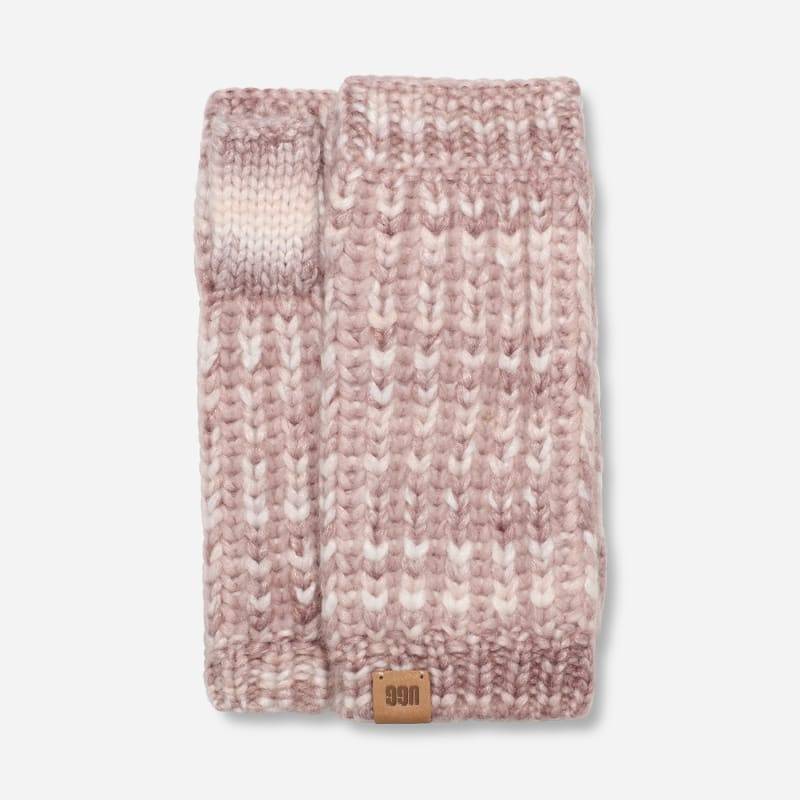 UGG® Grobstrickhandschuhe mit Space-dye-Effekt für Damen in Ashen Rose Multi, Größe O/S, Wolle von Ugg