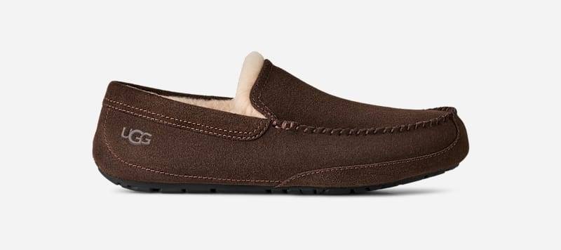 UGG® Linscot Slipper für Herren in Dusted Cocoa, Größe 42, Wildleder von Ugg