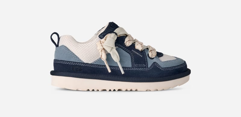 UGG® Lo Lowmel für Kinder in Deep Ocean/Whale, Größe 38, Wildleder/Textil von Ugg