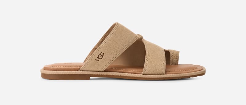 UGG® Matira für Damen in Brown, Größe 41, Veloursleder von Ugg
