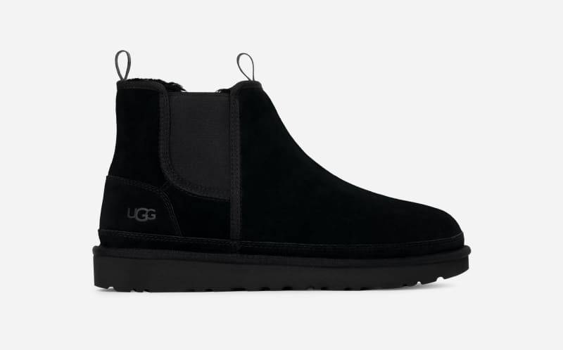 UGG® Neumel Chelsea Boot für Herren | UGG® EU in Black, Größe 46, Veloursleder von Ugg