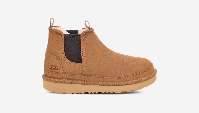 UGG® Neumel Chelsea-Boot für Kinder in Brown, Größe 37, Wildleder von Ugg