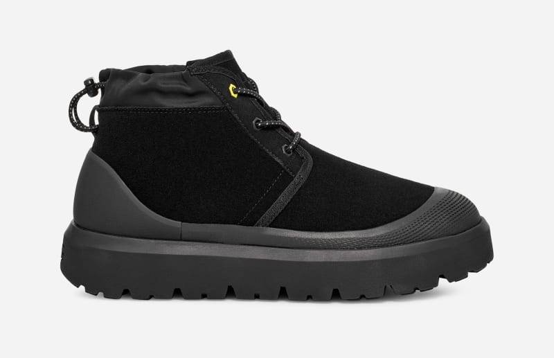 UGG® Neumel Weather Hybrid Boot für Herren in Black, Größe 36, Wildleder/Wasserdicht von Ugg