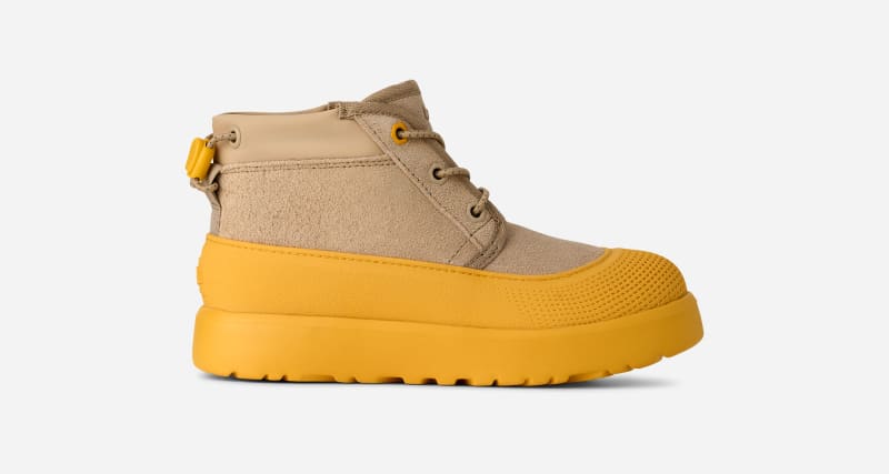 UGG® Neumel Weather Hybrid Boot für Kinder in Brown, Größe 27.5, Veloursleder von Ugg