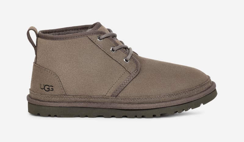 UGG® Neumel für Herren | Lässige Schnürschuhe auf in Black, Größe 46, Leder von Ugg