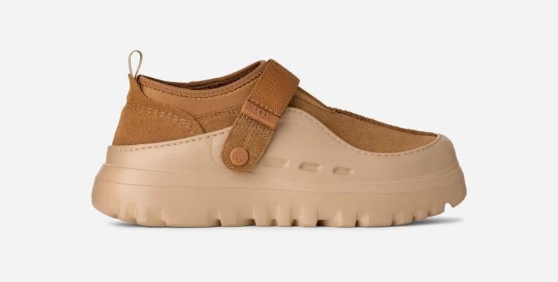 UGG® PeakMod Lowcut für Herren in Brown, Größe 46, Veloursleder von Ugg