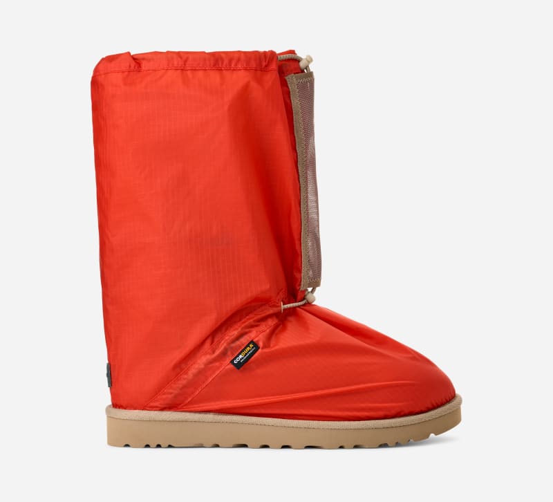 UGG® Reese Cooper Classic Mini für Herren in Mandarin Red, Größe 43 von Ugg