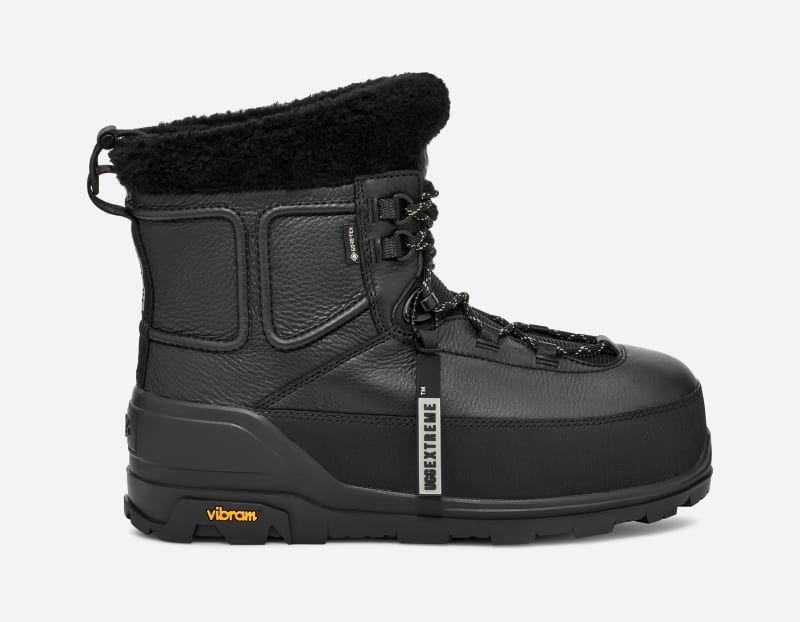 UGG® Shasta Boot Mid für Herren in Black, Größe 42.5, Leder/Wasserdicht von Ugg