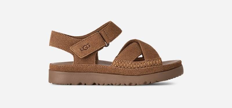UGG® Sungaze Sandale für Kinder in Brown, Größe 33.5 von Ugg