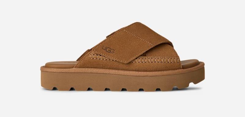 UGG® Sungaze Slide für Damen in Brown, Größe 36 von Ugg