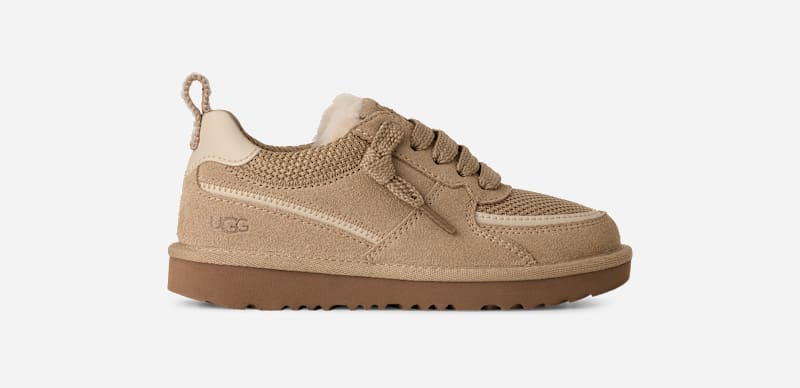 UGG® Sungazer Trainer für Kinder in Beige, Größe 33.5, Wildleder/Synthetik von Ugg