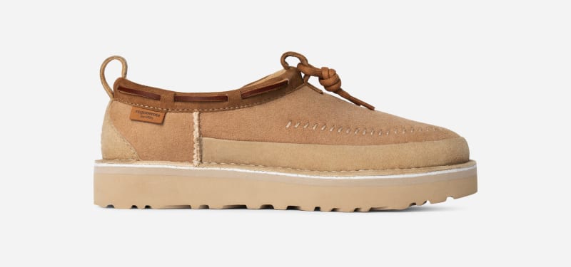 UGG® Tasman Crafted Regenerate für Damen | UGG® EU in Beige, Größe 42, Veloursleder von Ugg