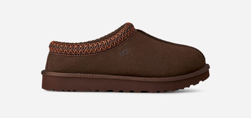 UGG® Tasman II für Damen | Lammfell-Slipper auf in Brown, Größe 36, Veloursleder von Ugg