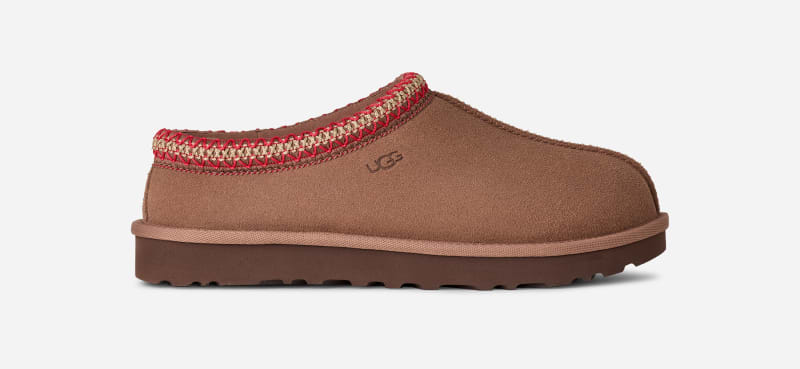 UGG® Tasman II für Damen | Lammfell-Slipper auf in Rocky Oak, Größe 36, Veloursleder von Ugg
