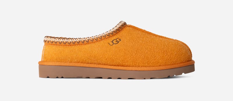 UGG® Tasman Shaggy aus Veloursleder für Herren in Dark Apricot, Größe 45 von Ugg