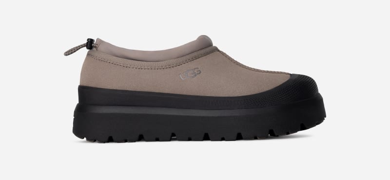 UGG® Tasman Weather Hybrid für Herren in Smoke Plume/Black, Größe 45, Veloursleder von Ugg