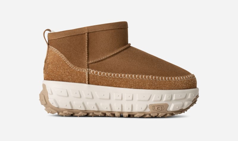 UGG® Venture Daze Ultra Mini Boot für Herren in Brown, Größe 42, Veloursleder von Ugg