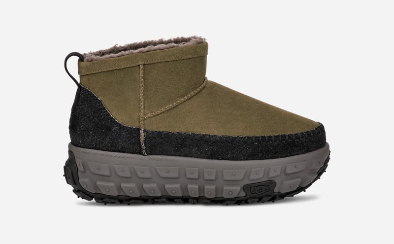 UGG® Venture Daze Ultra Mini Boot für Herren in Green, Größe 39.5, Veloursleder von Ugg