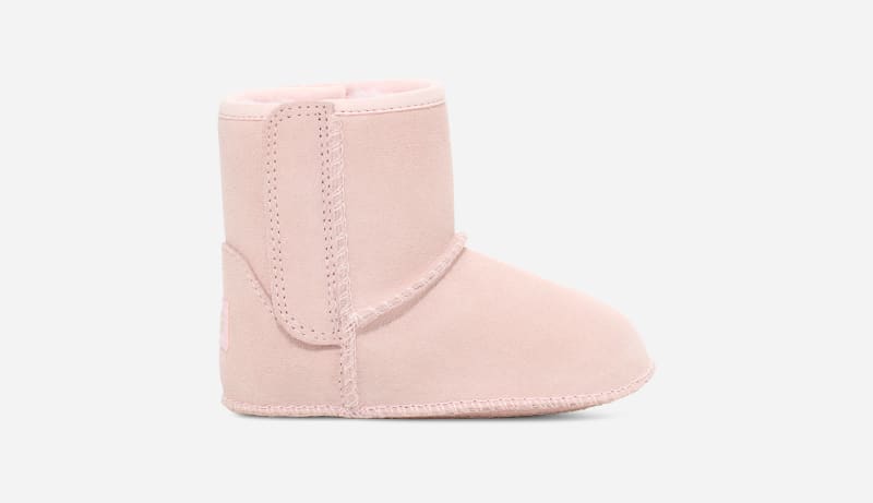 UGG® Baby Classic Boot in Pink, Größe 16, Leder von Ugg