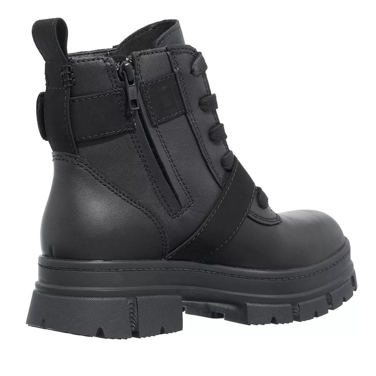 UGG Boots & Stiefeletten - W Ashton Lace Up - Gr. 37 (EU) - in Schwarz - für Damen von Ugg