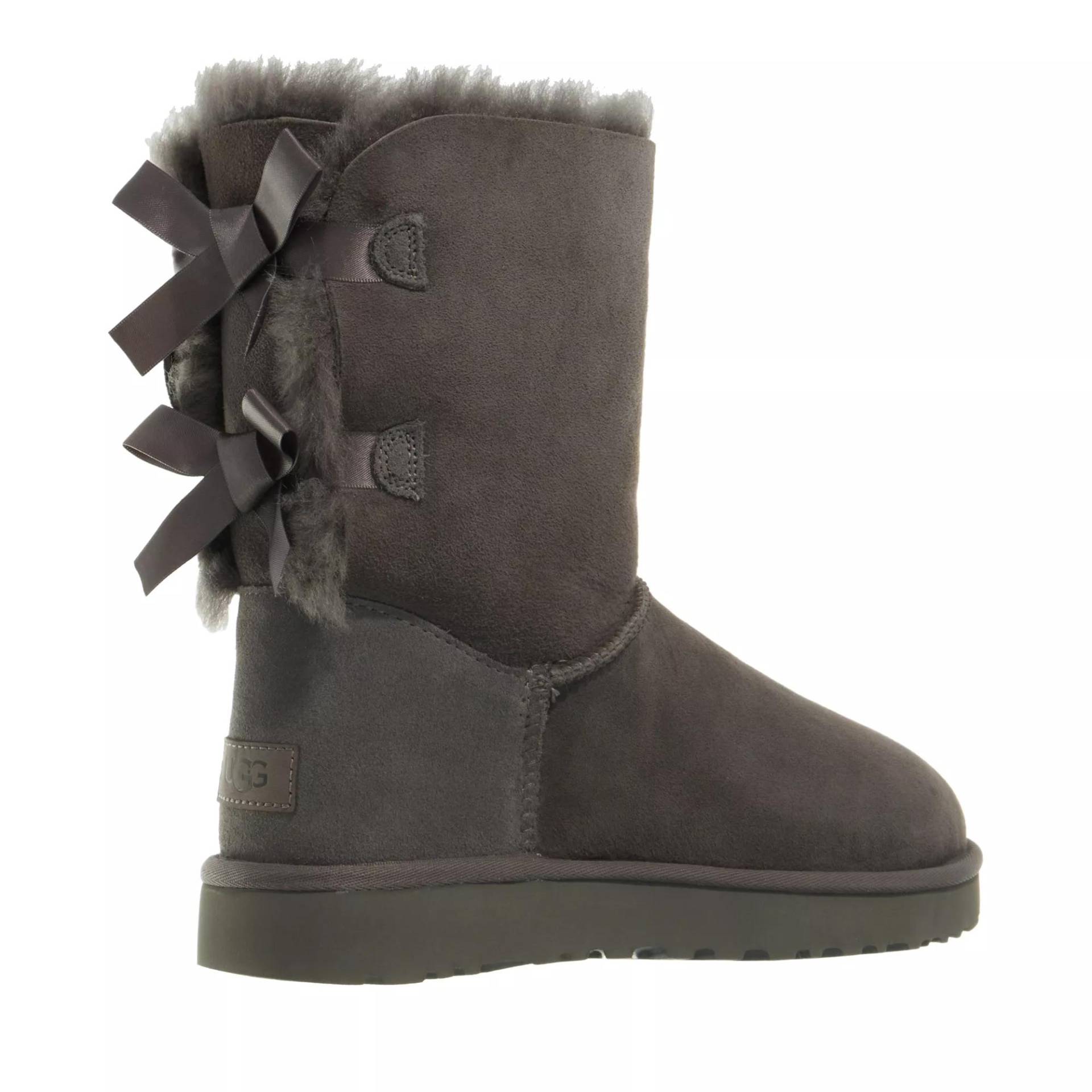 UGG Boots & Stiefeletten - W Bailey Bow Ii - Gr. 36 (EU) - in Grau - für Damen von Ugg