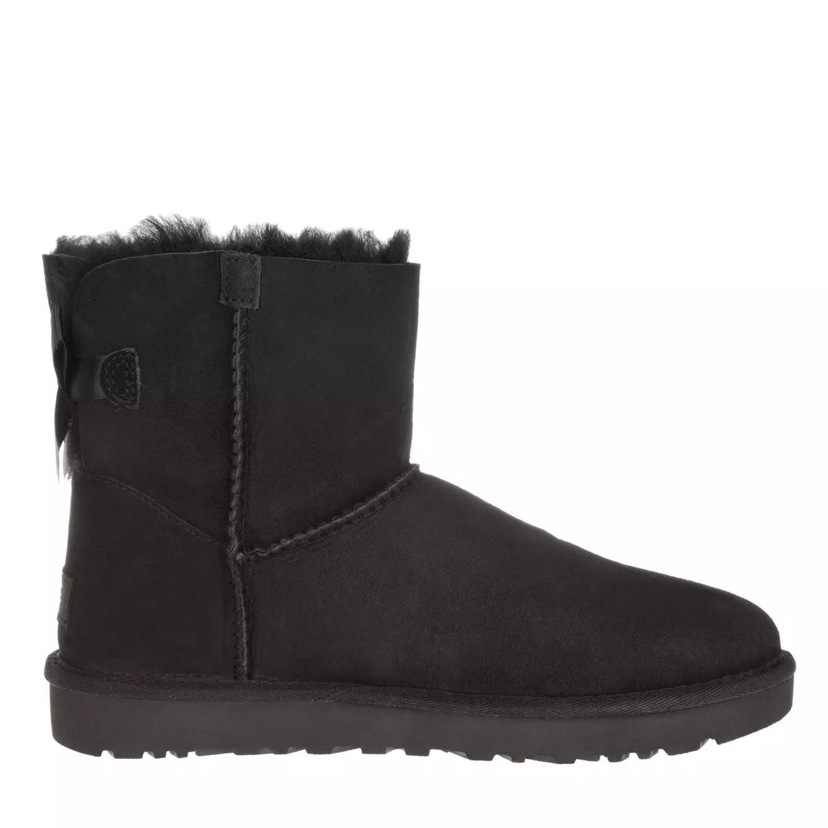 UGG Boots & Stiefeletten - W Mini Bailey Bow Ii - Gr. 36 (EU) - in Schwarz - für Damen von Ugg