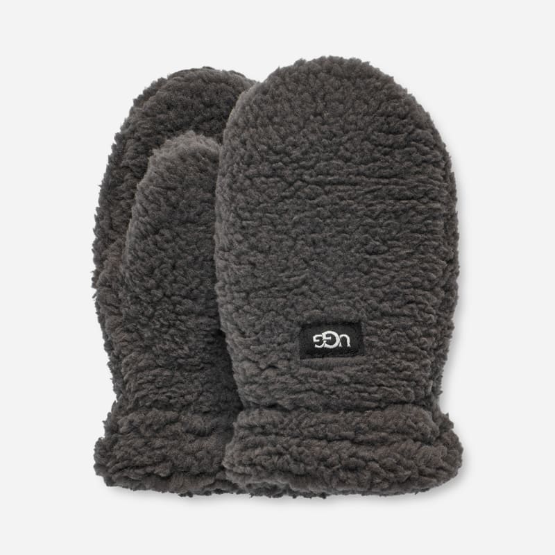 UGG® Fäustlinge aus Sherpa für Kinder in Grey, Größe 4/6 YRS von Ugg