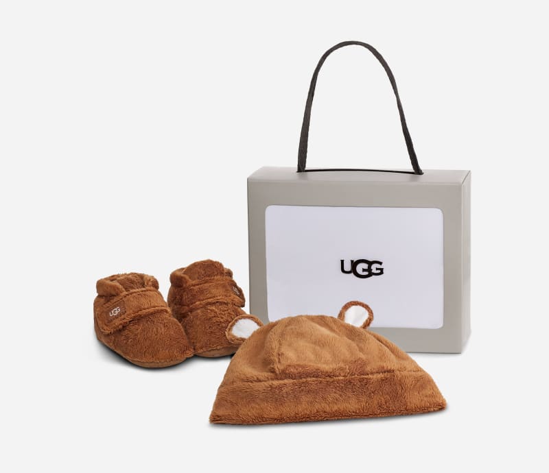 UGG® I Bixbee And Beanie in Brown, Größe 16, Textil von Ugg