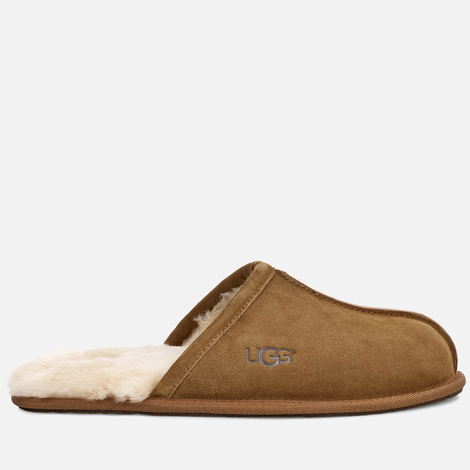 UGG Men's Scuff Suede Sheepskin Slippers - Chestnut - UK 7 von Ugg