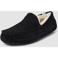 UGG Mokassins im unifarbenen Design Modell 'ASCOT' in Black, Größe 42 von Ugg