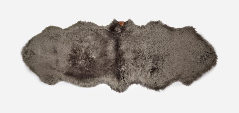 UGG® Sheepskin Double Teppich für Home in Grey, Größe One Size, Schaffell von Ugg